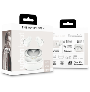 Écouteurs Bluetooth Energy Sistem True Wireless Urban Beat Snow (455256)