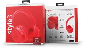 Casque Bluetooth Energy Sistem Style 3 - Rouge (453061) — image 6