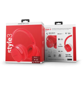 Casque Bluetooth Energy Sistem Style 3 - Rouge (453061)