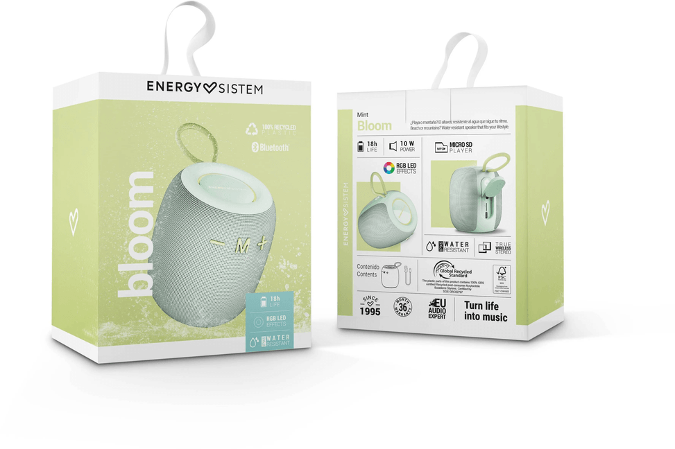 Enceinte portable Bluetooth Energy Sistem Bloom Mint (458776) — image 6