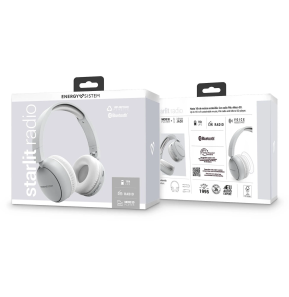 Casque Bluetooth Energy Sistem Starlit Radio - Blanc (8432426457687)
