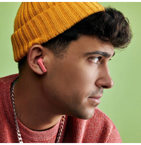 Casque Bluetooth Energy Sistem True Wireless StreetMusic Coral (8432426459223)