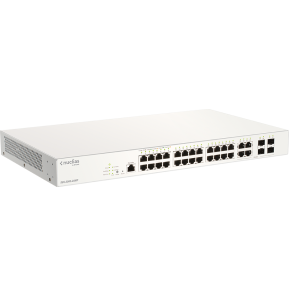 Switch Administrable D-LINK Nuclias Cloud 24 ports PoE + 4-Ports Combo GE/SF (DBS-2000-28MP)