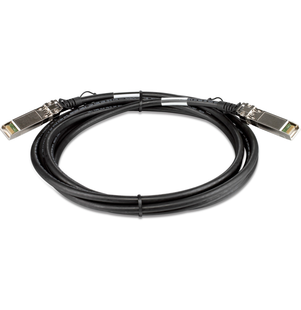 Câble d'empilage D-Link direct attach SFP+ 3M (DEM-CB300S)