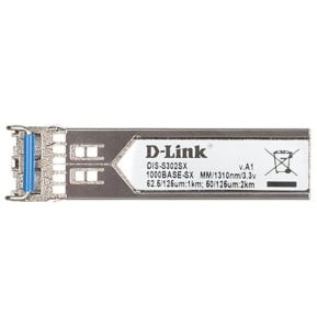 Transceiver D-Link Fibre Mini-GBIC SFP 1 Port - 1000BaseSX, Multi-Mode, 2 km (DIS-S302SX)