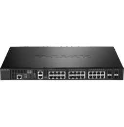 Switch Administrable D-LINK 24 ports Layer 3 Stackable 10 Gigabit Fiber (DXS-3400-24SC/SI)