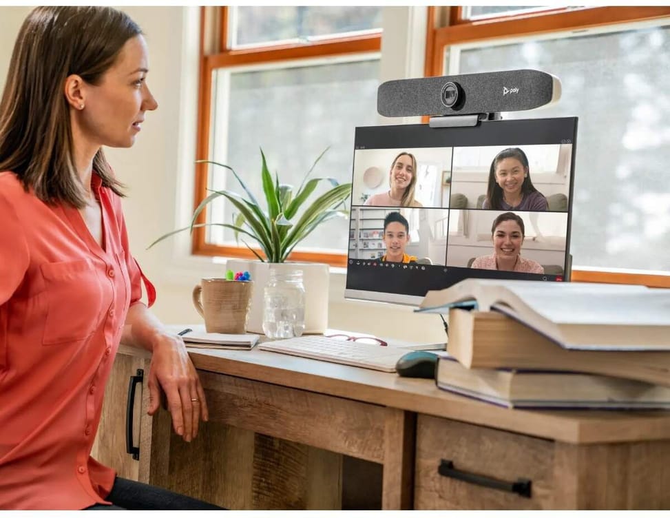 Barre de visioconférence Poly Studio P15 UHD 4K (2200-69370-101) — image 6