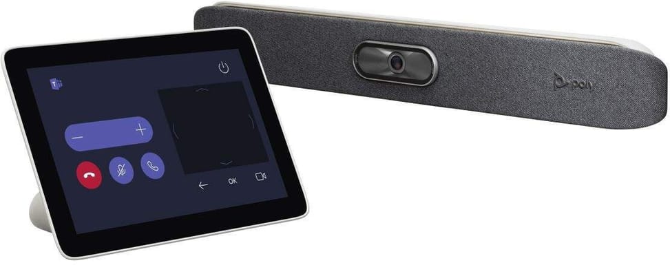 Barre de visioconférence Poly Studio X30 avec Poly TC8 (2200-86260-101) — image 1