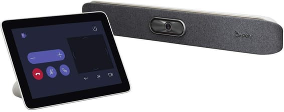 Barre de visioconférence Poly Studio X30 avec Poly TC8 (2200-86260-101)