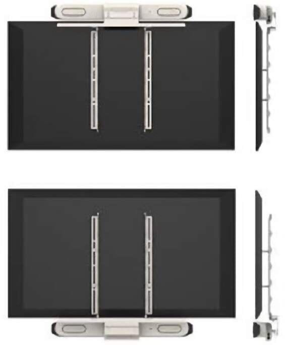 Kit de montage sur écran pour Poly Studio X50 (2215-86418-001) — image 3