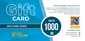 Carte cadeau iris.ma 1000 DH