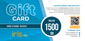 Carte cadeau iris.ma 1500 DH