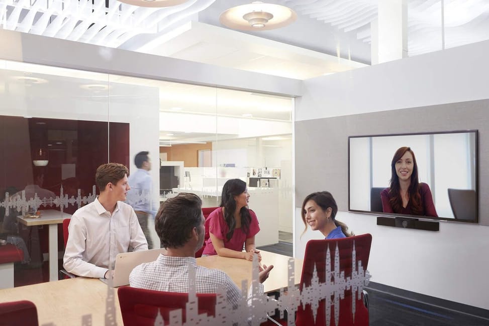 Barre de visioconférence HD Poly studio avec connexion USB et audio Bluetooth (7200-85830-101) — image 7