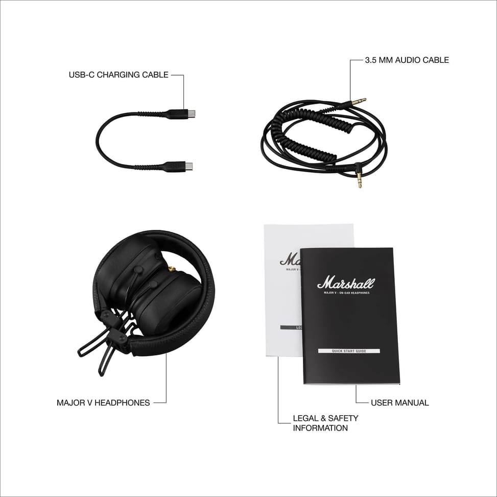 Casque Bluetooth Marshall Major V (1006832) — image 6