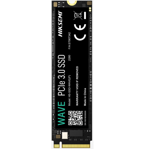 Disque Dur interne SSD Hiksemi Wave(P) M.2 2280 PCIe 3.0 NVMe 1 To (HS-SSD-WAVE-P-1T)