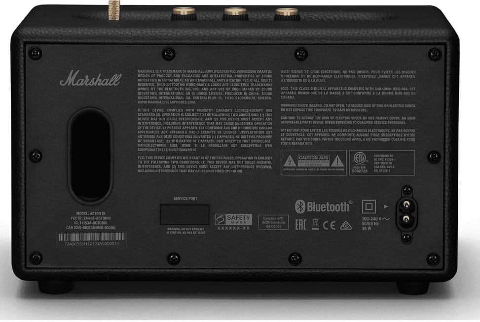 Marshall Acton III Bluetooth Speaker — image 4
