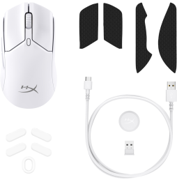 Souris gamer sans fil HyperX Pulsefire Haste 2 Mini (7D389AA)