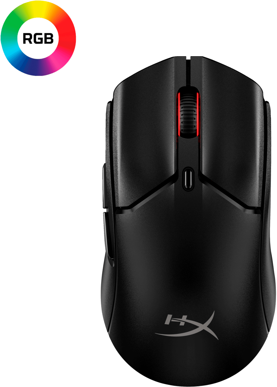 فأرة لاسلكية للألعاب HyperX Pulsefire Haste 2 Mini (7D388AA) — صورة 1