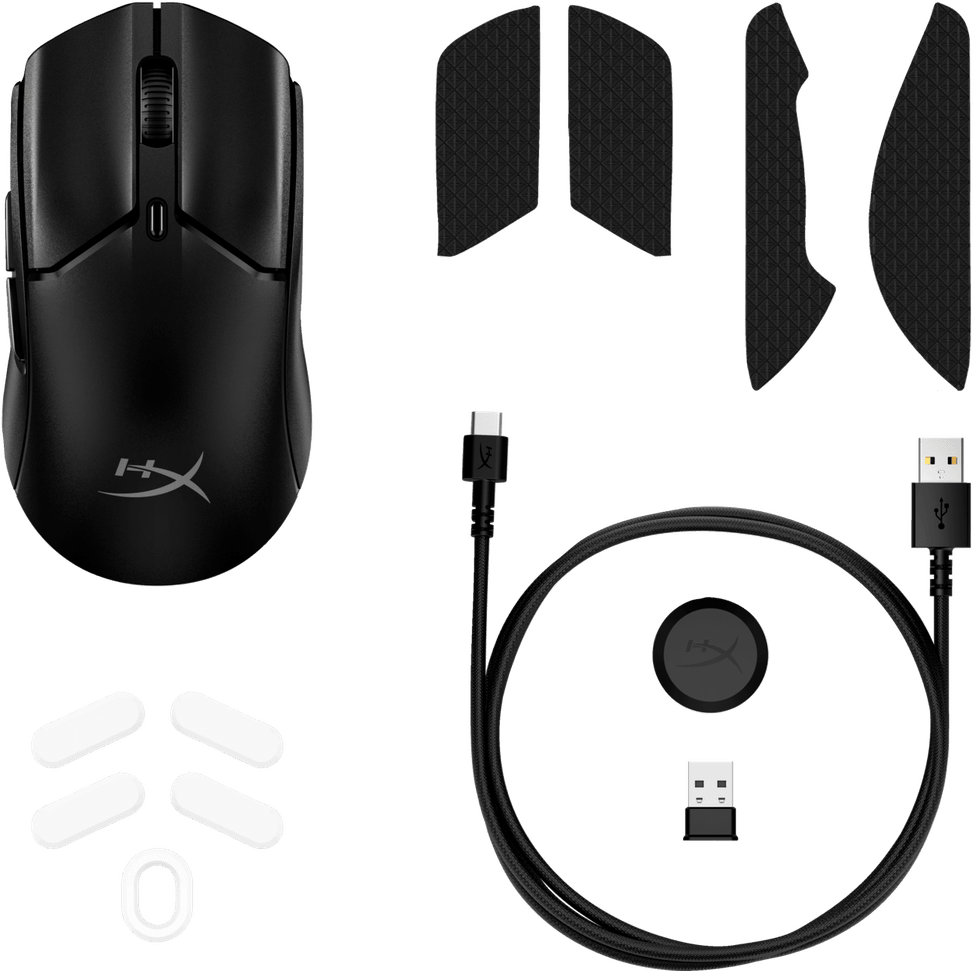 فأرة لاسلكية للألعاب HyperX Pulsefire Haste 2 Mini (7D388AA) — صورة 8