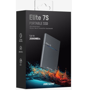 Disque dur portable SSD Hiksemi Elite 7S Type-C 1 To (HS-ESSD-ELITE7S-1T)
