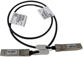 Câble en cuivre à connexion directe HPE Aruba 10G SFP+ vers SFP+ 1mètre (J9281D)