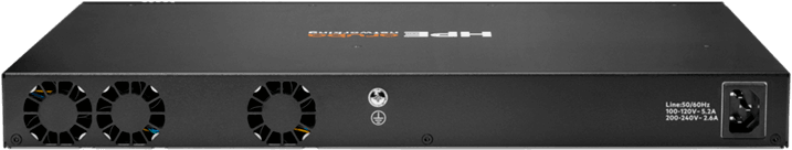 جهاز Switch مُدار HPE Aruba CX 6200F 24 منفذ فئة 4 PoE 4 منافذ SFP 370W (JL725B) — صورة 3