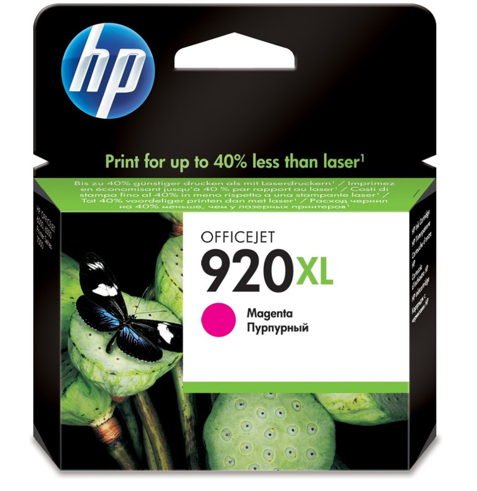 Cartouche d'encre magenta HP Officejet 920XL (CD973AE) Cartouche d'encre magenta HP Officejet 920XL (CD973AE)