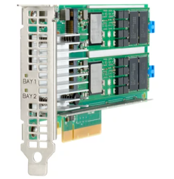 Dispositif d'amorçage SE HPE NS204i-p x2 voies NVMe PCIe3 x8 (P12965-B21)