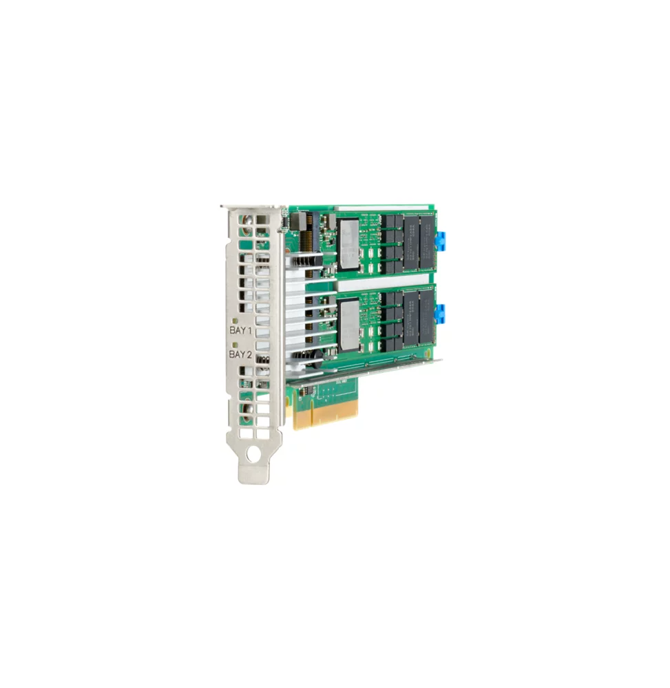 Dispositif d'amorçage SE HPE NS204i-p x2 voies NVMe PCIe3 x8 (P12965-B21)
