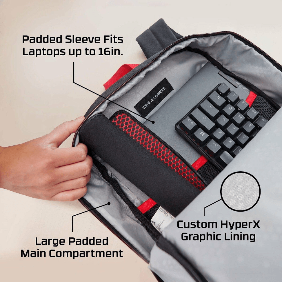 HP HyperX Delta 16" Backpack (8C524AA) — image 9