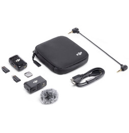 Microphone Sans Fil DJI Mic 2 – Kit Simple (1 Émetteur + 1 Récepteur) (CP.RN.00000326.01)