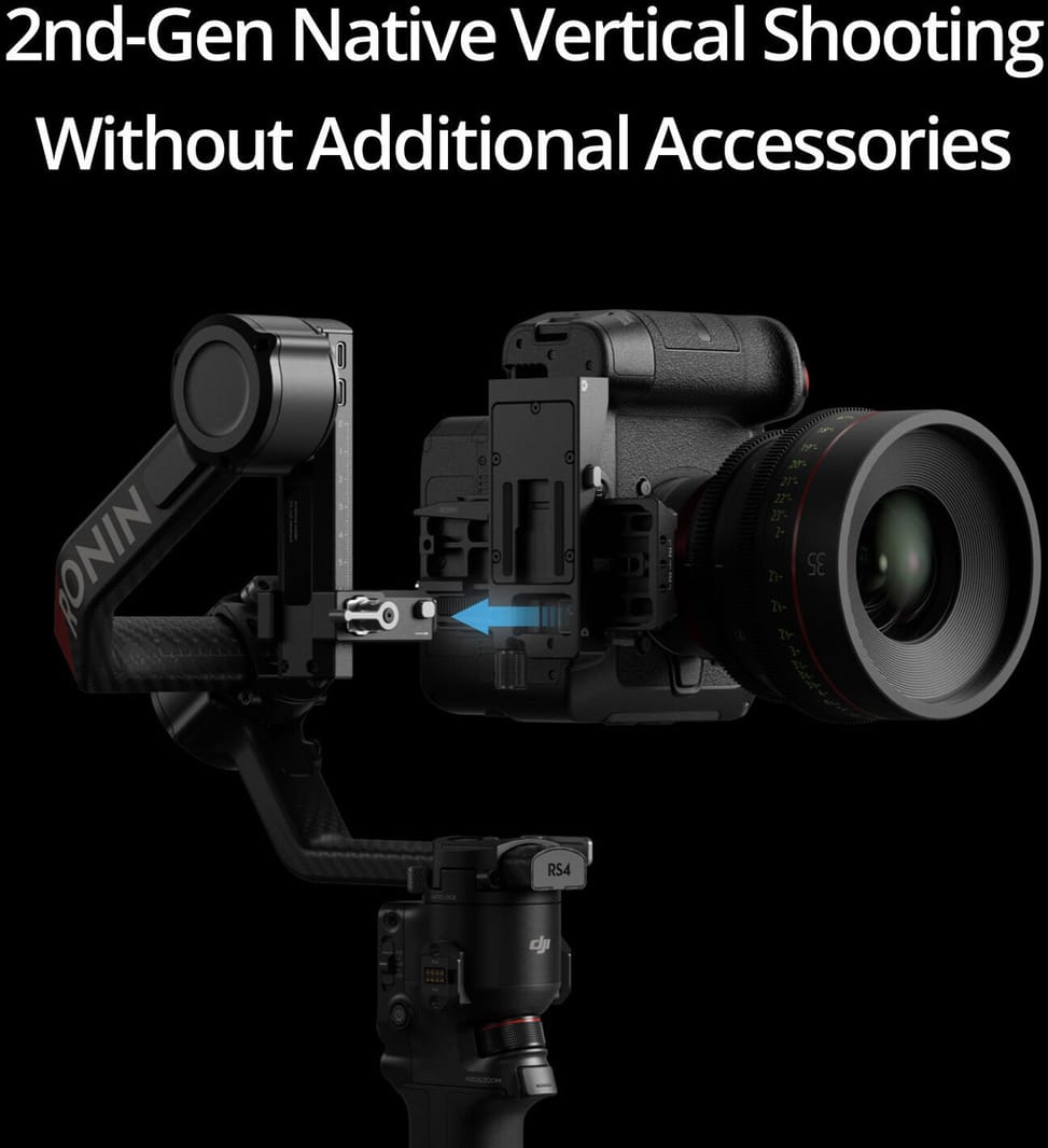 Stabilisateur pour caméras DJI RS 4 pro Combo (CP.RN.00000346.01) — image 13
