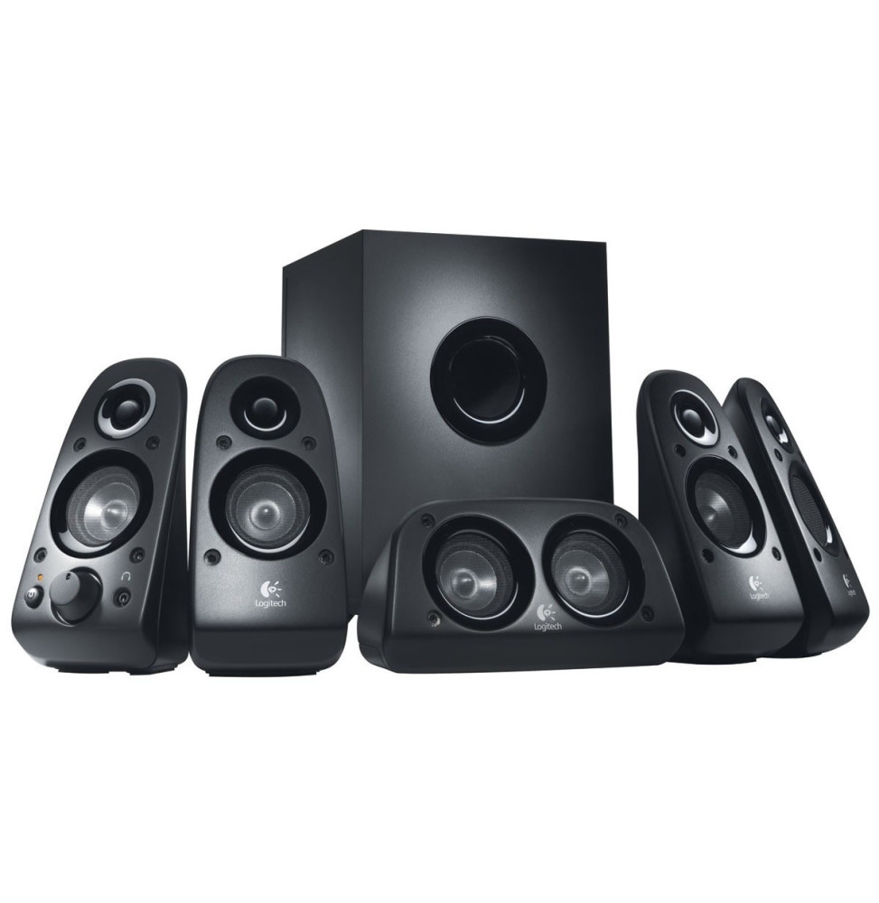 Logitech Speaker System Z506 - 5.1 compatible PS3 / Xbox 360 / Wii et iPod (980-000431)