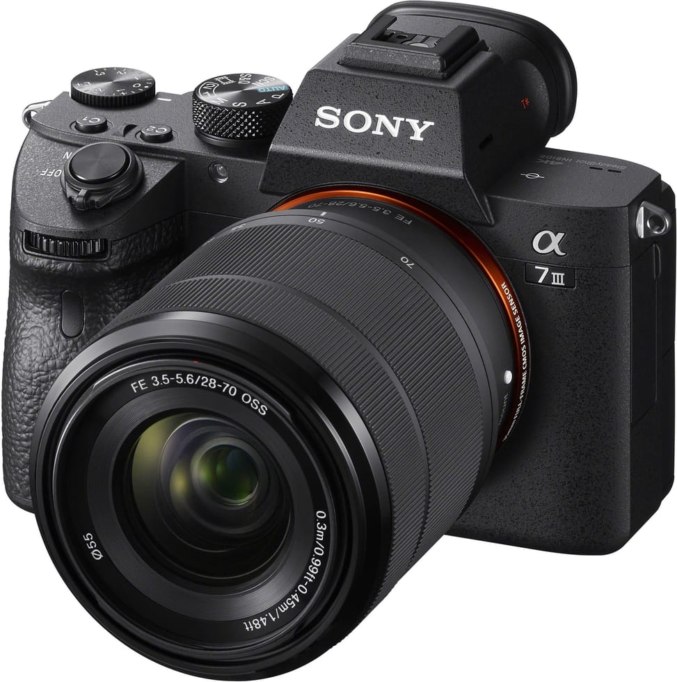 Appareil photo hybride Sony Alpha 7 III + objectif zoom 28-70 mm (ILCE-7M3K) — image 2