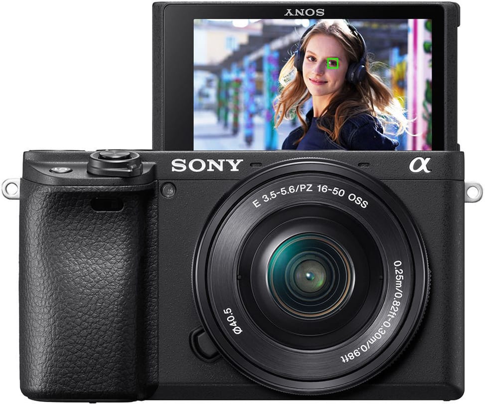 Appareil photo hybride Sony Alpha 6400 + objectif zoom puissant 16-50 mm (ILCE-6400L) — image 1