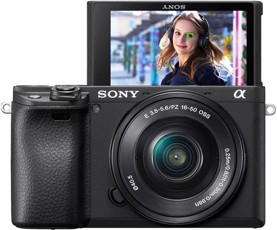 Appareil photo hybride Sony Alpha 6400 + objectif zoom puissant 16-50 mm (ILCE-6400L)