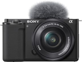 Appareil photo hybride Sony ZV-E10 + objectif à zoom motorisé 16-50 mm (ZV-E10L)