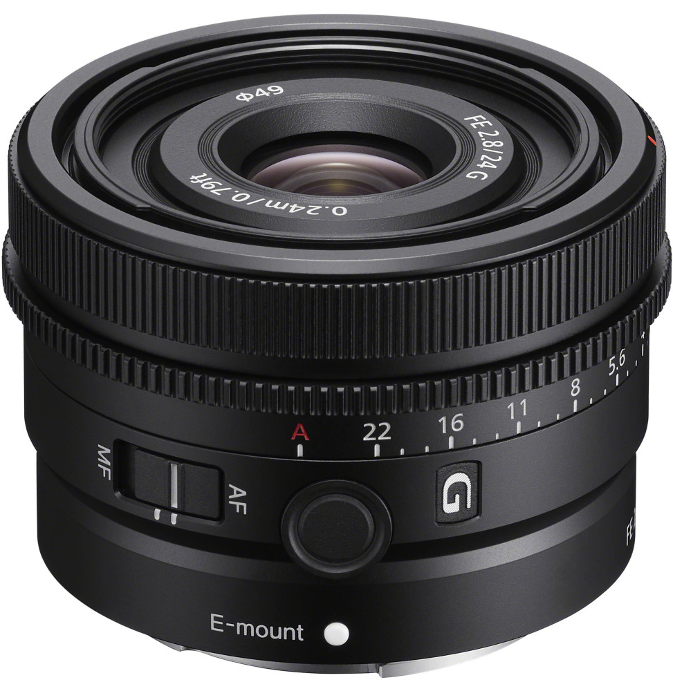 Objectif Sony FE 24mm f/2.8 G (SEL24F28G)