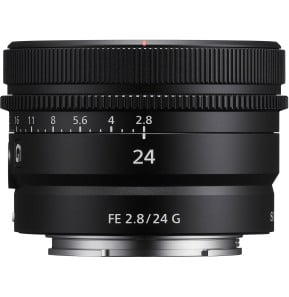 Objectif Sony FE 24mm f/2.8 G (SEL24F28G)
