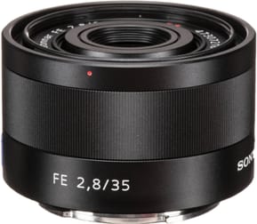 Objectif Sony Sonnar T* FE 35mm f/2.8 ZA (SEL35F28Z/T)