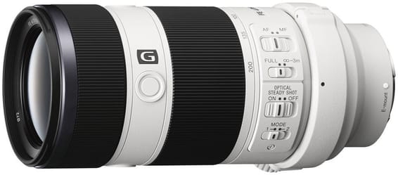 Stabilisateur optique SteadyShot Sony FE 70-200mm f/4 G OSS (SEL70200G)