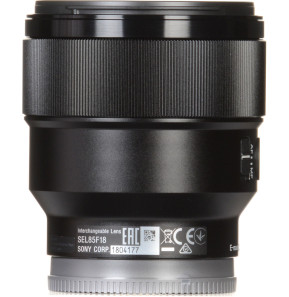 Objectif Sony FE 85mm f/1.8