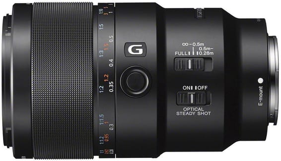 Objectif Sony FE 90mm f/2.8 Macro G OSS (SEL90M28G)