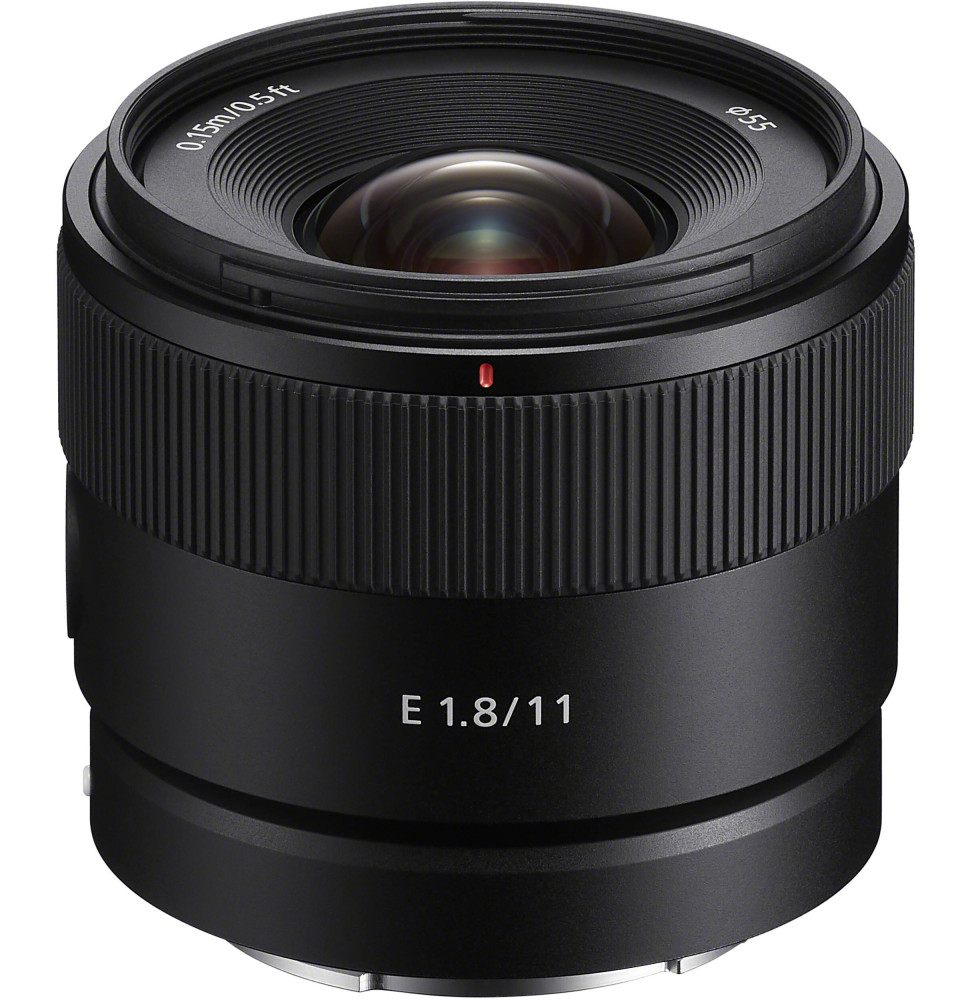 Objectif Sony E 11mm f/1.8 (SEL11F18)
