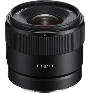 Objectif Sony E 11mm f/1.8 (SEL11F18)