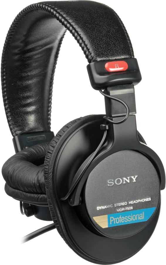 Casque Studio Sony Stéréo Professionnel MDR-7506