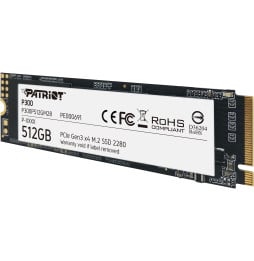 Disque Dur interne SSD Patriot P300 M.2 2280 PCIe Gen3 x4 NVMe 512 Go (P300P512GM28)