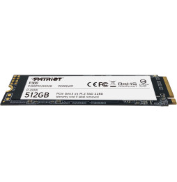 Disque Dur interne SSD Patriot P300 M.2 2280 PCIe Gen3 x4 NVMe 512 Go (P300P512GM28)