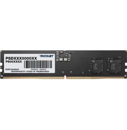 Barrette mémoire Patriot Signature 16GB U-DIMM DDR5 5200 MHz CL40 - Pc Bureau (PSD516G520081)