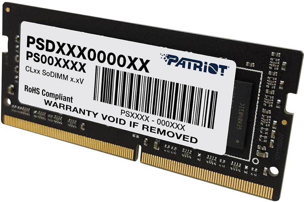 ذاكرة RAM Patriot Signature 16GB SO-DIMM DDR4 3200 MHz CL22 - حاسوب محمول (PSD416G32002S) — صورة 4